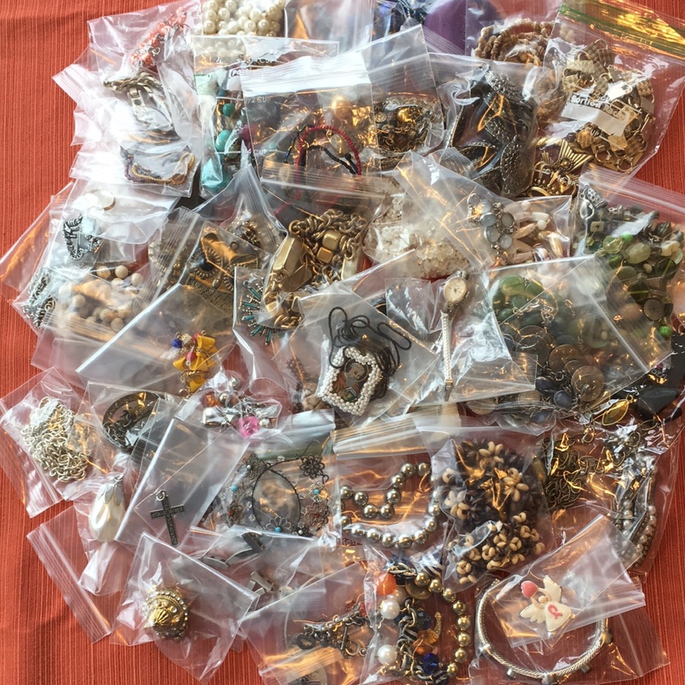 Lot of Costume Jewelry - Actual Items Shown